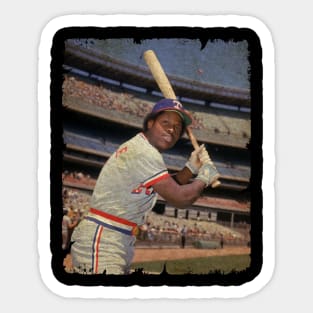 Lenny Randle in Texas Rangers Sticker